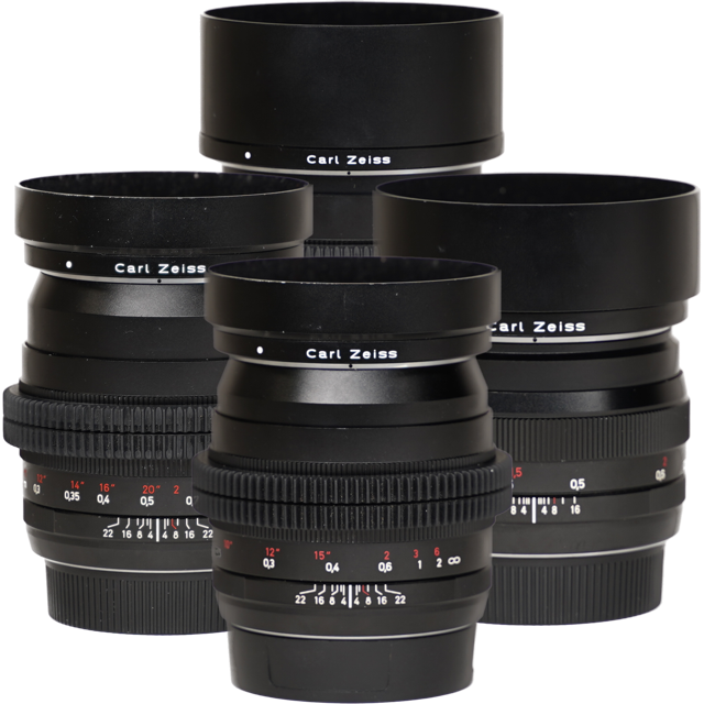 CARL ZEISS DISTAGON SET EF-MOUNT