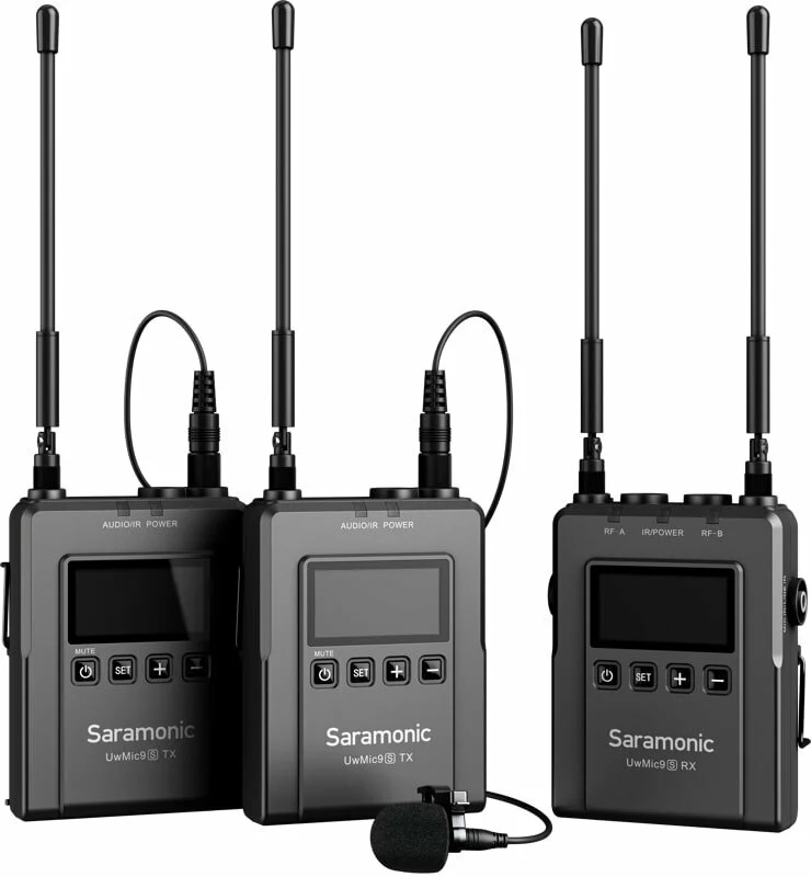 Saramonic UwMic9S kit (TX+TX+RX)